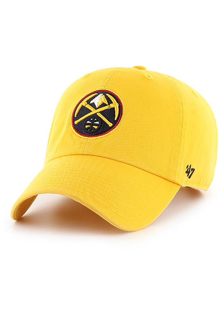 47 Denver Nuggets Clean Up Adjustable Hat - Yellow