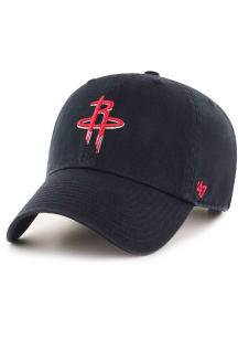 47 Houston Rockets Clean Up Adjustable Hat - Black