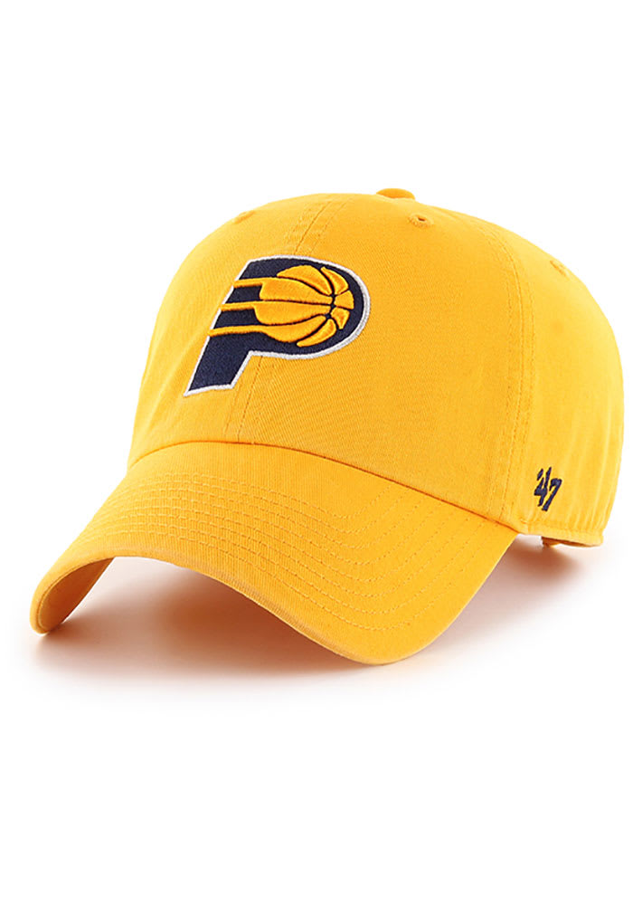 47 Indiana Pacers Clean Up Adjustable Hat - Yellow