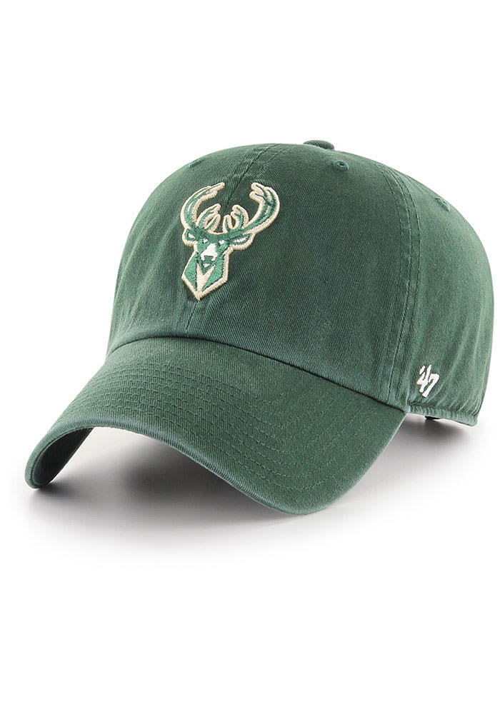 47 Milwaukee Bucks Clean Up Adjustable Hat - Green