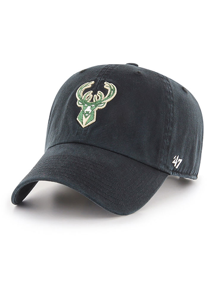 47 Milwaukee Bucks Clean Up Adjustable Hat - Black