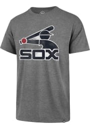 47 Chicago White Sox Grey Throwback Super Rival Short Sleeve T Shirt
