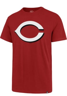 47 Cincinnati Reds Red Imprint Super Rival Short Sleeve T Shirt