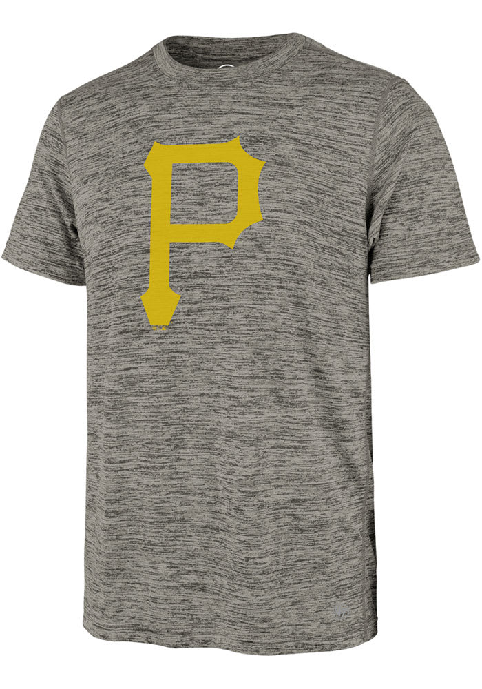 47 Pittsburgh Pirates Grey Topmark Impact Short Sleeve T Shirt