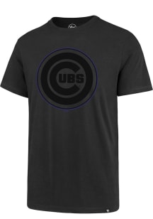 47 Chicago Cubs Charcoal Pop Imprint Short Sleeve T Shirt