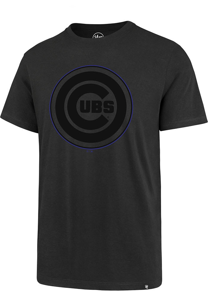 47 Chicago Cubs Charcoal Pop Imprint Short Sleeve T Shirt