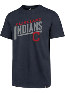 47 Cleveland Indians Navy Blue Sandlot Club Short Sleeve T Shirt
