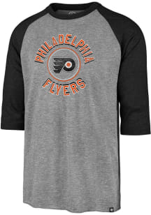 47 Philadelphia Flyers Grey Match 3/4 Long Sleeve Fashion T Shirt