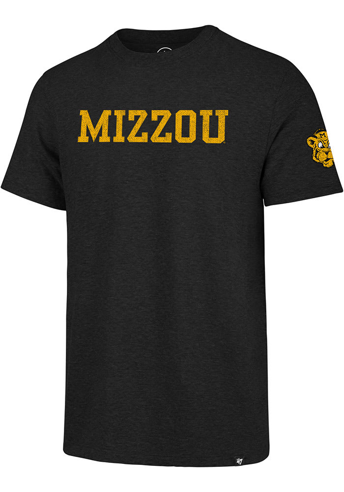 Missouri Tigers Black Arch Match Short Sleeve Fashion T Shirt
