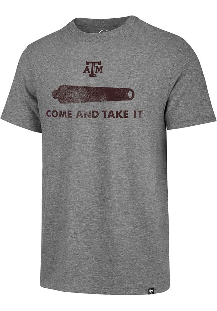 Aggies Come and Take It Match Short Sleeve Fashion T Shirt