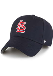 47 St Louis Cardinals Baby Basic MVP Adjustable Hat - Navy Blue
