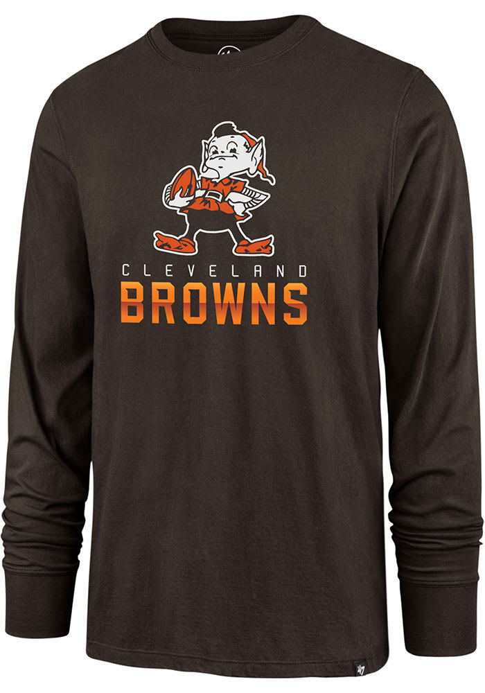 47 Men's '47 Brown Cleveland Browns All Arch Franklin T-Shirt