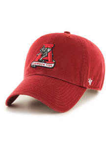 47 Alabama Crimson Tide Clean Up Adjustable Hat - Crimson