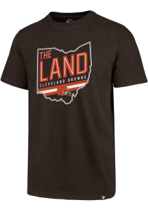 47 Cleveland Browns Brown Regional Club Short Sleeve T Shirt