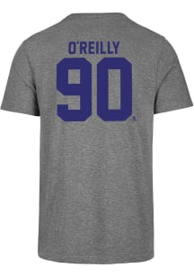Ryan O'Reilly St Louis Blues Grey Most Valuable Player Short Sleeve Fashion Player T Shirt