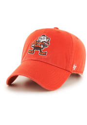 Brownie Cleveland Browns Legacy Clean Up Adjustable Hat - Orange
