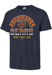 47 Chicago Bears Navy Blue Show Stopper Short Sleeve Fashion T Shirt