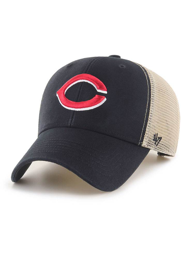 47 Cincinnati Reds Flagship Wash MVP Adjustable Hat - Black