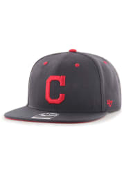 47 Cleveland Indians Navy Blue Vow Captain Youth Snapback Hat