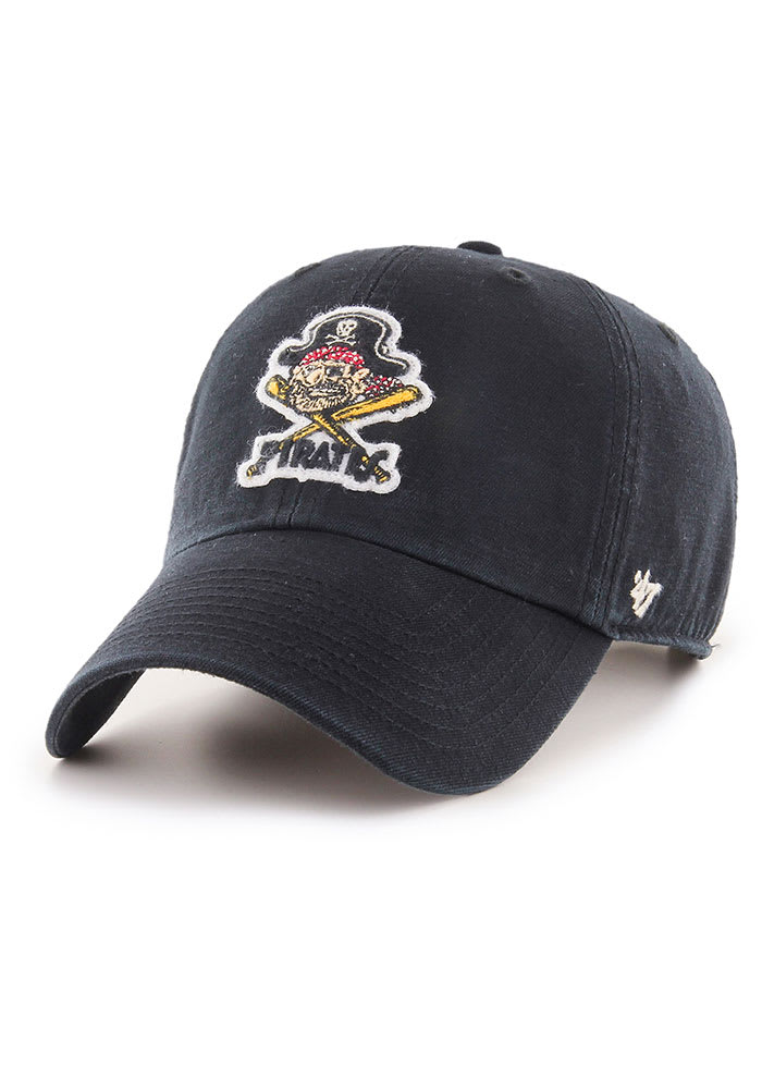 47 Pittsburgh Pirates Retro McClean Clean Up Adjustable Hat - Black