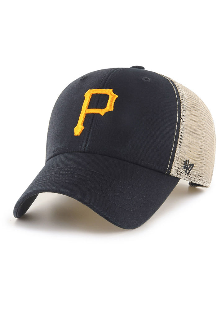 47 Pittsburgh Pirates Flagship Wash MVP Adjustable Hat - Black