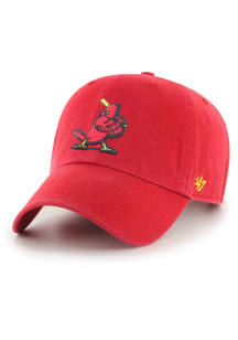 47 St Louis Cardinals Retro Clean Up Adjustable Hat - Red