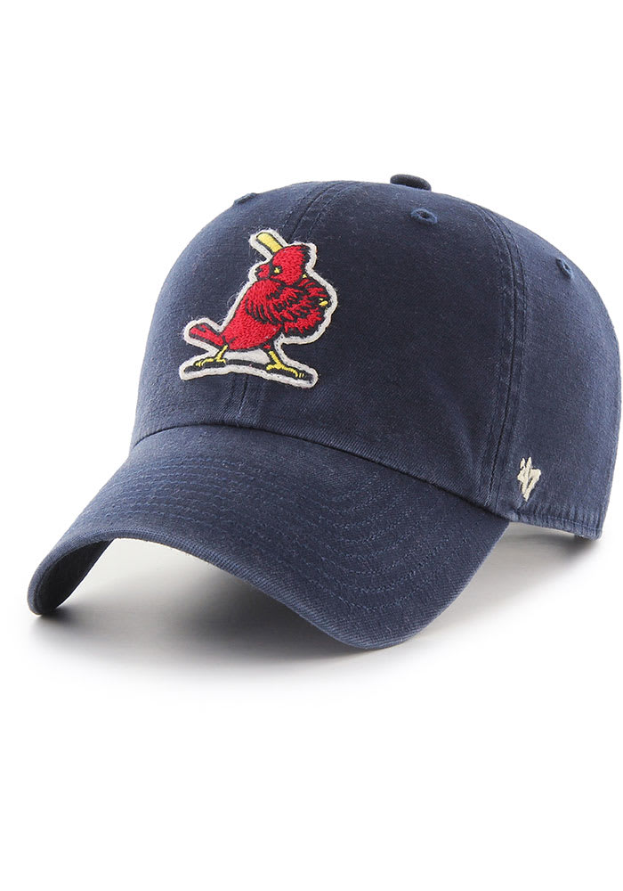 47 St Louis Cardinals Retro McClean Clean Up Adjustable Hat - Navy Blue