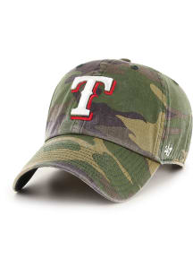 47 Texas Rangers Clean Up Adjustable Hat - Green