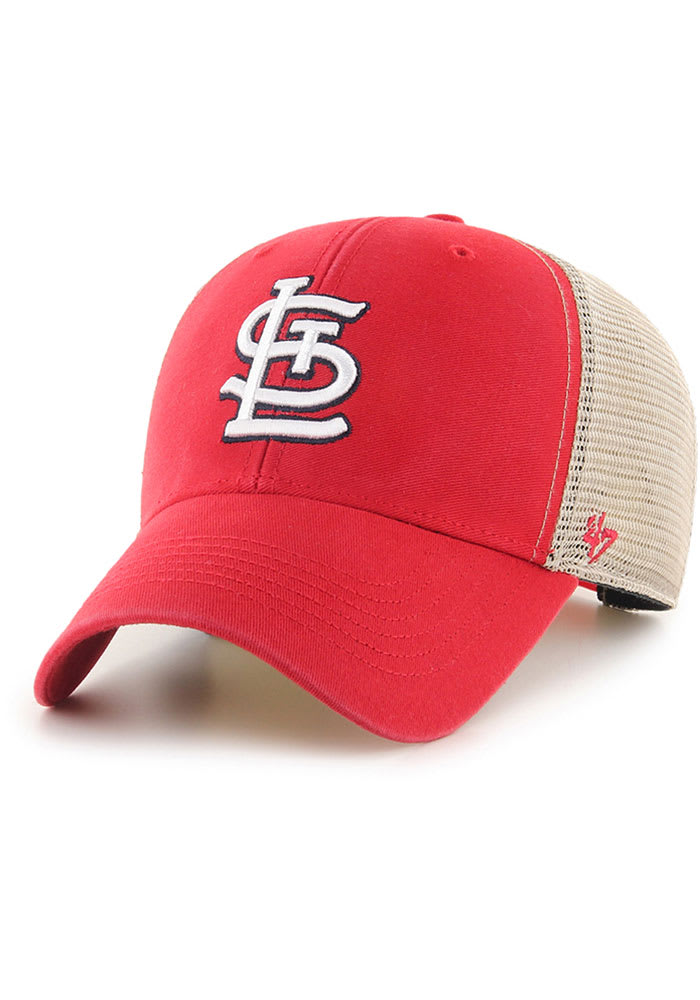 Lids St. Louis Cardinals '47 Clean Up Adjustable Visor - Red