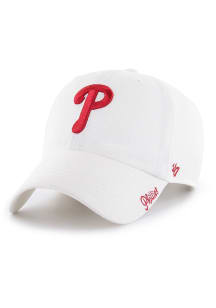 47 Philadelphia Phillies White Miata Clean Up Womens Adjustable Hat