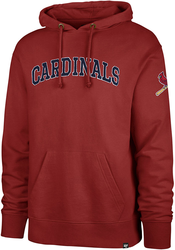 47 St Louis Cardinals Mens Red Atlas Striker Fashion Hood