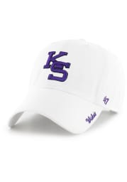 47 K-State Wildcats White Miata Clean Up Womens Adjustable Hat