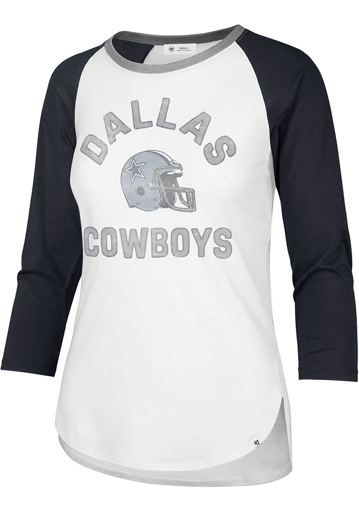 Dallas Cowboys Women's High Rise Frankie T-Shirt 22 / XL