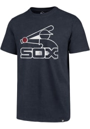47 Chicago White Sox Navy Blue Throwback Club Short Sleeve T Shirt