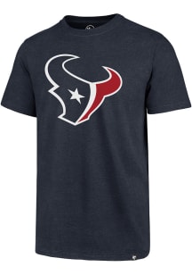 47 Houston Texans Navy Blue Imprint Club Short Sleeve T Shirt
