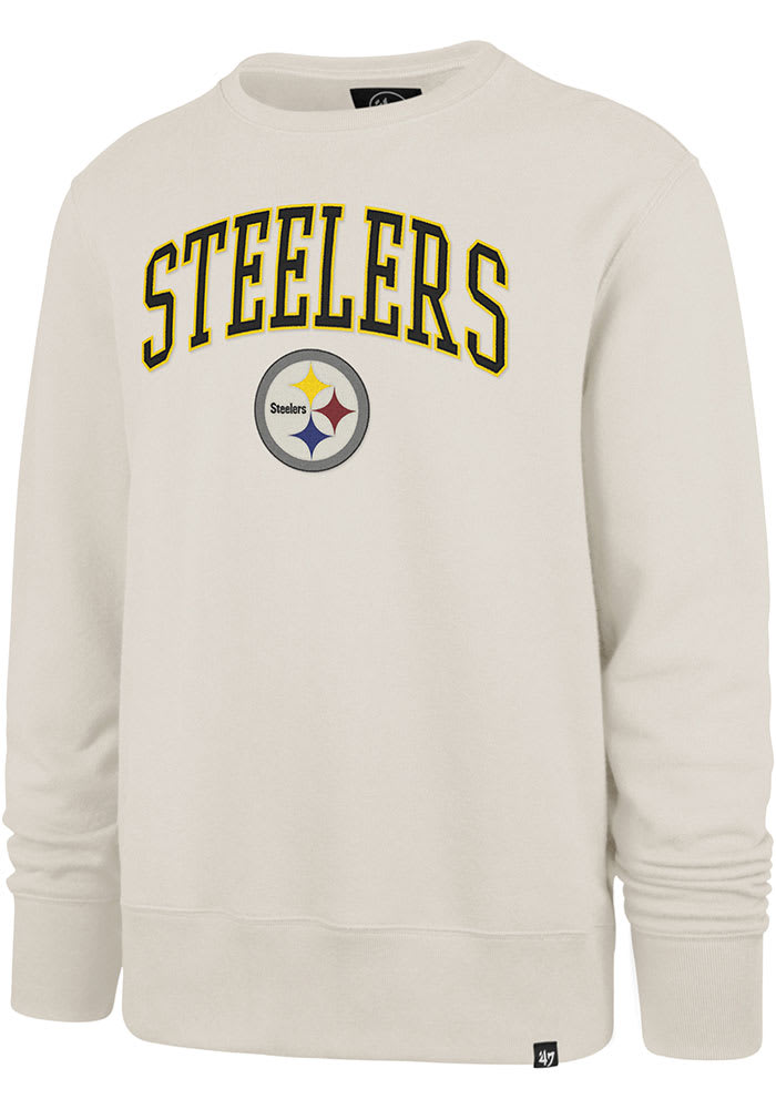 Pittsburgh Steelers '47 Locked In Headline Pullover Sweatshirt - Charcoal