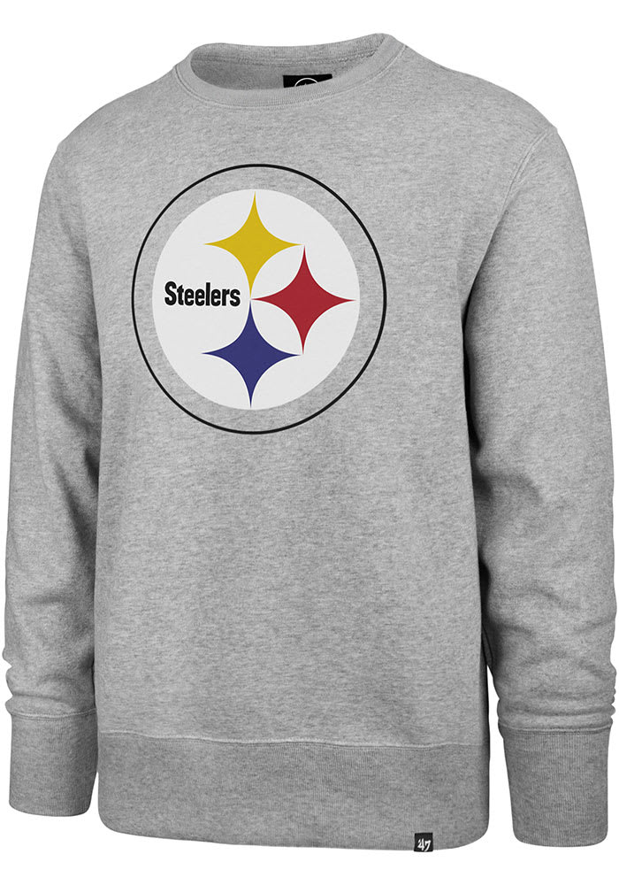 &47 Pittsburgh Steelers Black Imprint Headline Team Pullover Sweatshirt Size: Small