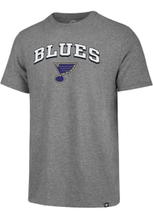 47 St Louis Blues Grey Victors Match Triblend Short Sleeve Fashion T Shirt