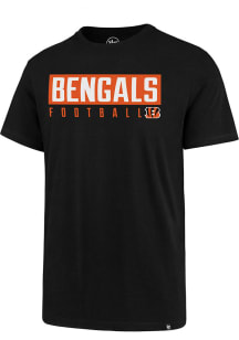47 Cincinnati Bengals Black Dub Major Short Sleeve T Shirt