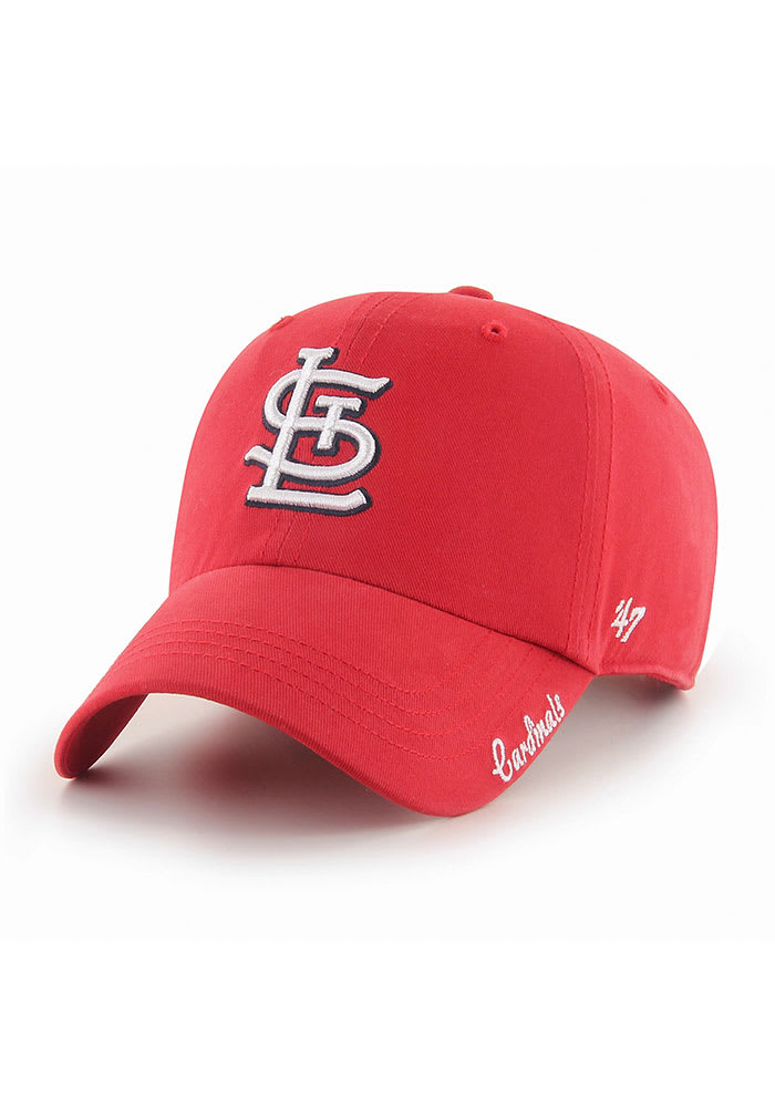 Women's '47 Red St. Louis Cardinals Miata Clean-Up Adjustable Hat