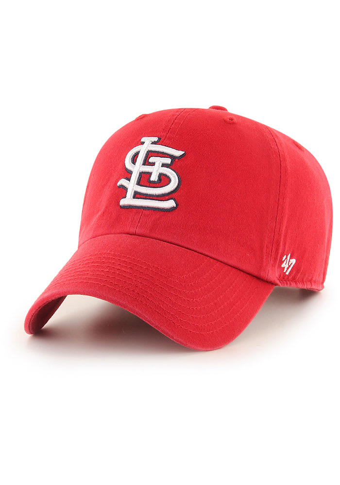 47 St Louis Cardinals Clean Up Adjustable Hat - Red