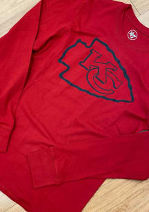 47 Kansas City Chiefs Red Pop Imprint Super Rival Long Sleeve T Shirt
