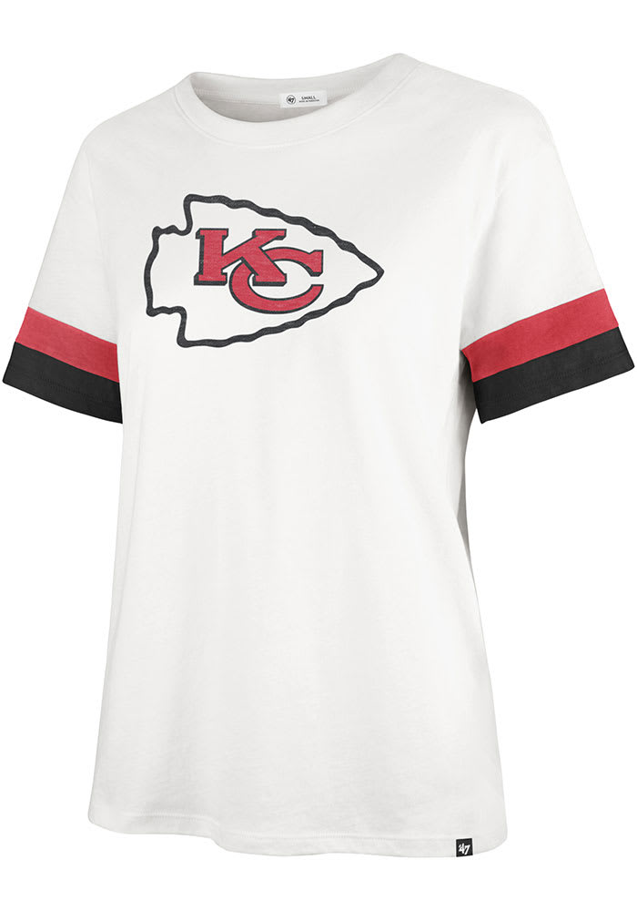 Kansas City Chiefs '47 Women's Frankie T-Shirt - White