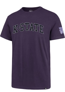 47 K-State Wildcats Purple Franklin Fieldhouse Short Sleeve Fashion T Shirt