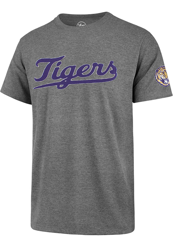 47 LSU Tigers Grey Franklin Fieldhouse Short Sleeve Fashion T Shirt