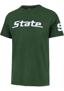 47 Michigan State Spartans Green Franklin Fieldhouse Short Sleeve Fashion T Shirt