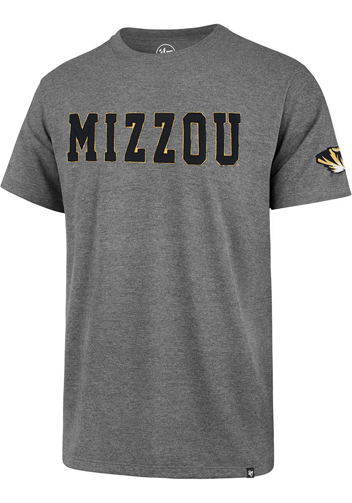 47 Missouri Tigers Grey Franklin Fieldhouse Short Sleeve Fashion T Shirt