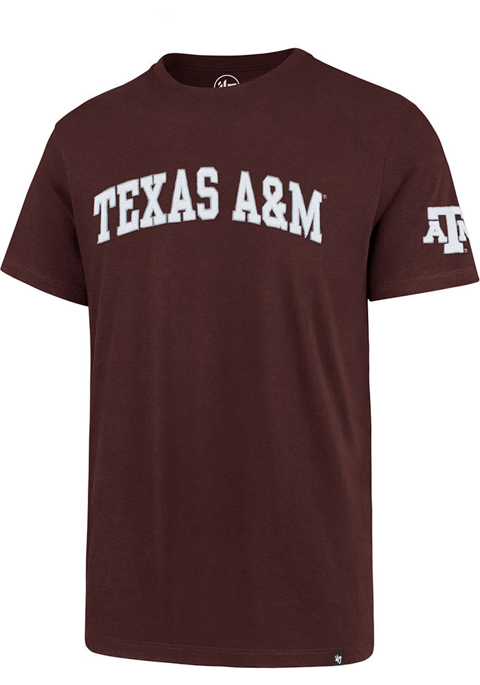 47 Texas A&M Aggies Maroon Franklin Fieldhouse Short Sleeve Fashion T Shirt