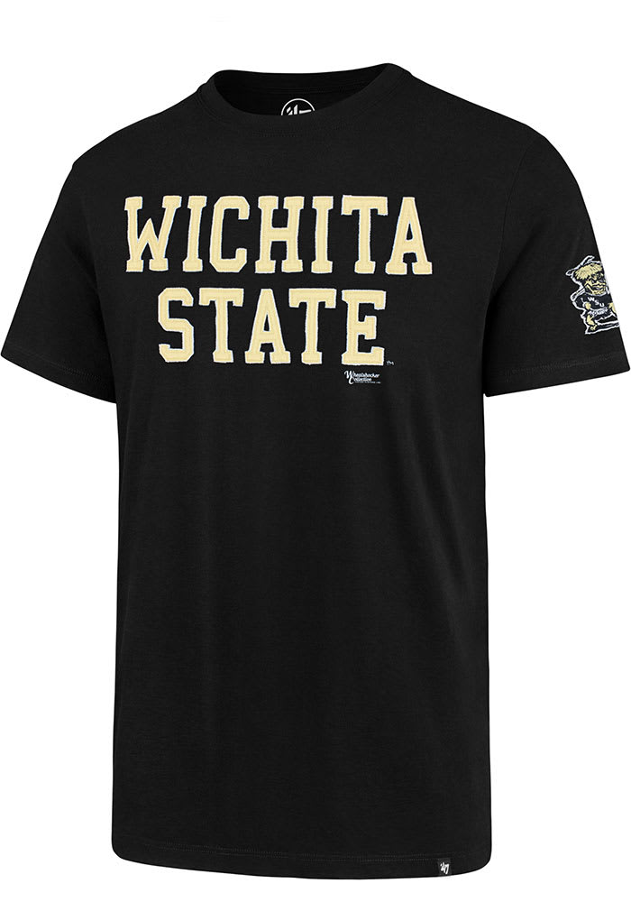 47 Wichita State Shockers Black Franklin Fieldhouse Short Sleeve Fashion T Shirt