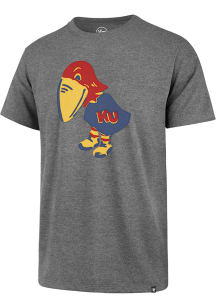47 Kansas Jayhawks Grey Franklin Fieldhouse Short Sleeve Fashion T Shirt
